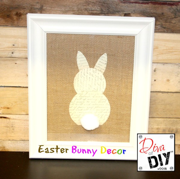 Super Simple and Inexpensive Easter Bunny Art