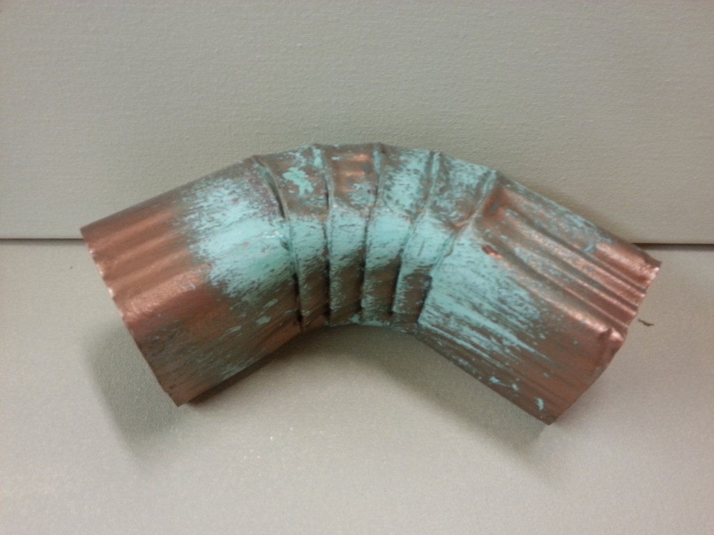 Copper Patina Guttering