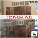 DIY Pallet Wall