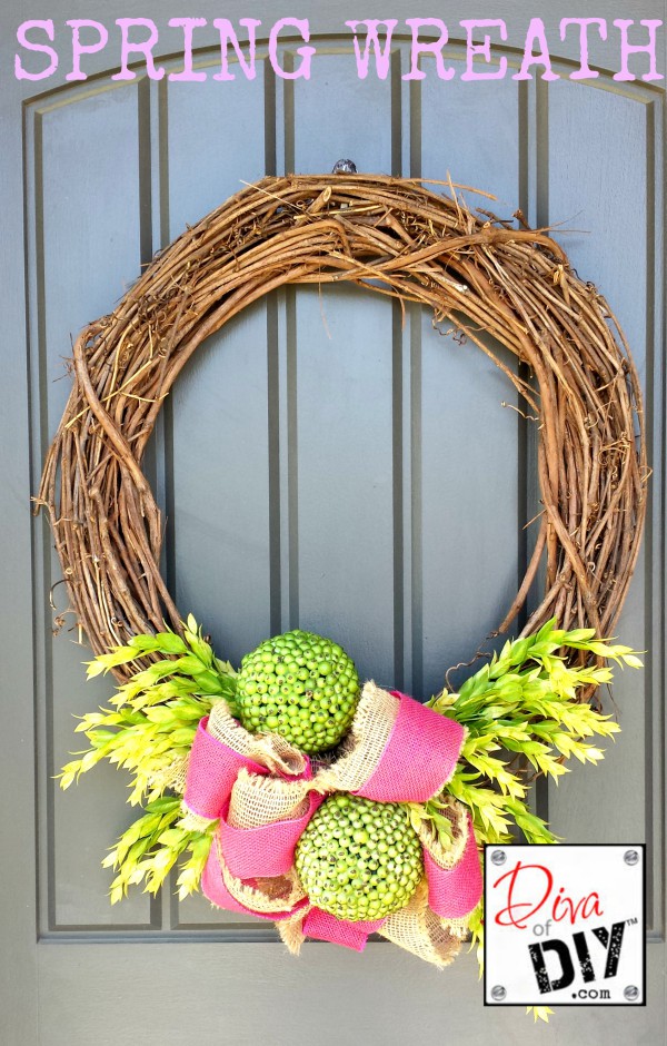 Spring Wreath Project