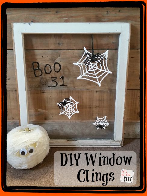 Halloween Crafts for Kids: Easy Homemade Window Clings