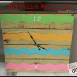 DIY Pallet Wall Clock