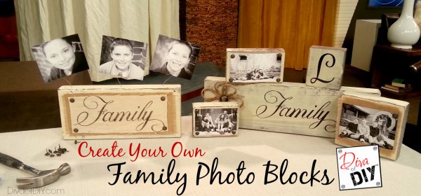 Family Photo Blocks