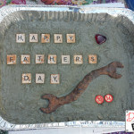 Create your ow DIY Stepping Stones for the perfect gift or homemade outdoor pathway through your garden. Perfect kids project for Father's Day!