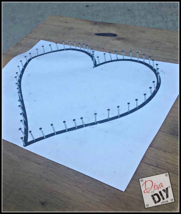 This Easy Valentine's Day Craft DIY string art tutorial is fun for adults and children alike! Create a Valentine's Day Craft or everyday craft for kids!