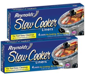 These convenient crock pot liners will make clean up a breeze