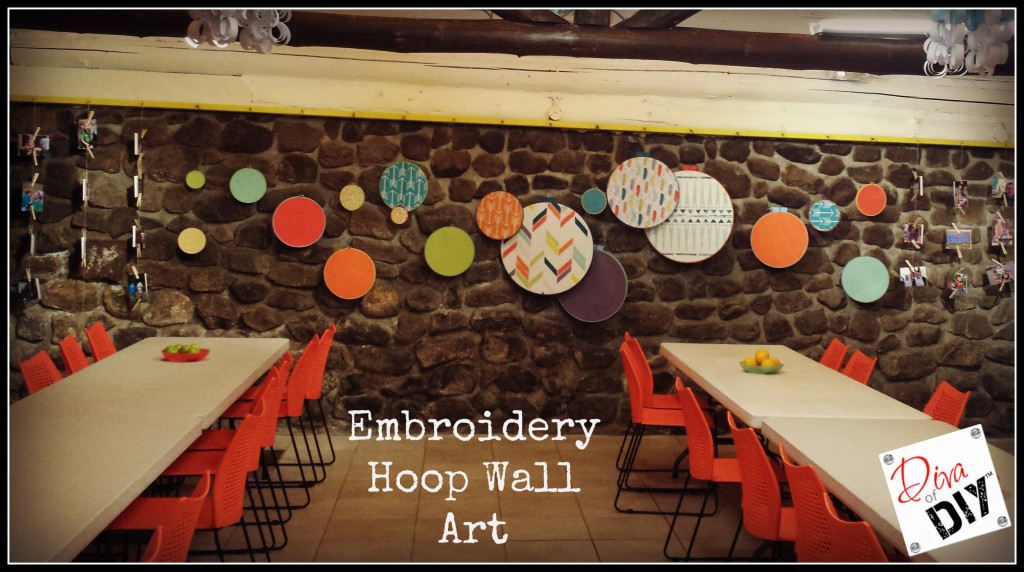 How To Make Embroidery Hoop Wall Art