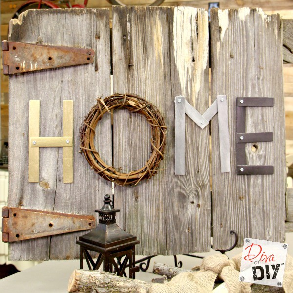 How to Make Decorative Letters with Paint Sticks