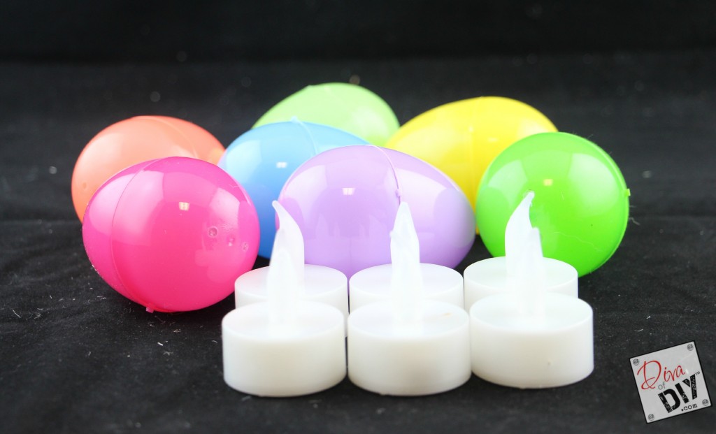 DIY Easter Glow-in-the-dark eggs