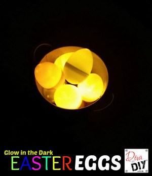 Glow in The Dark Easter Egg Hunt – Easy and Affordable | Diva of DIY