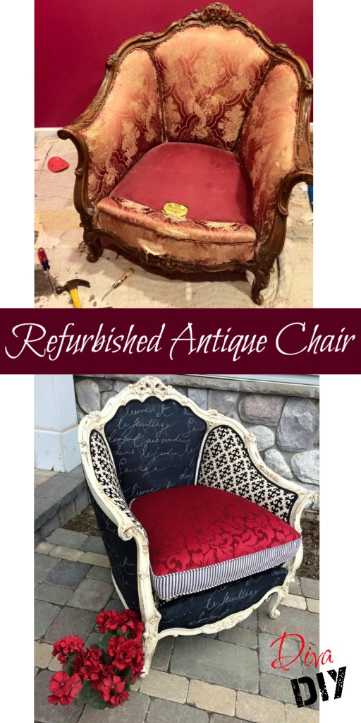 Refurbished Antique Chair