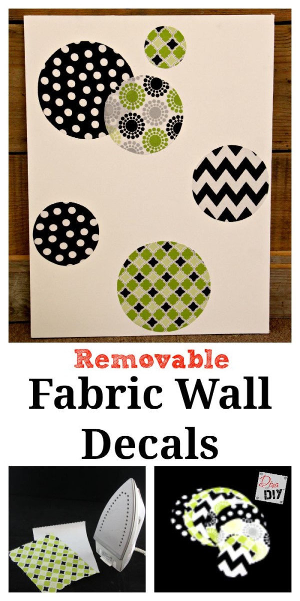 DIY Fabric Wall Decals