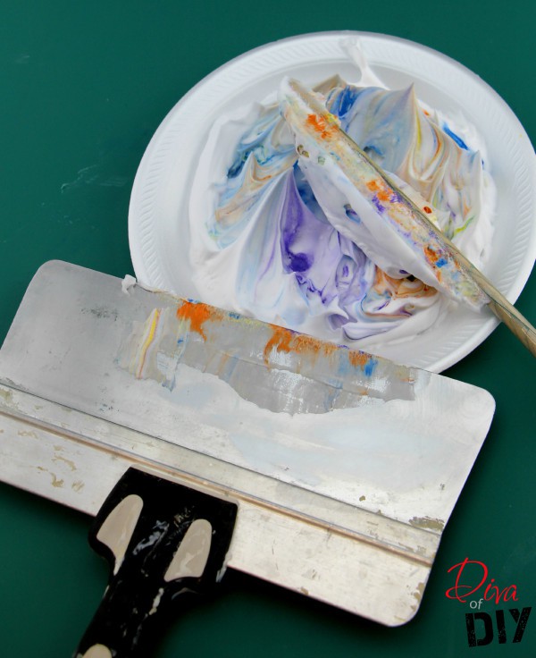Simple Craft For Kids How To Create Shaving Cream Art
