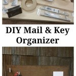 DIY Mail & Key Organizer