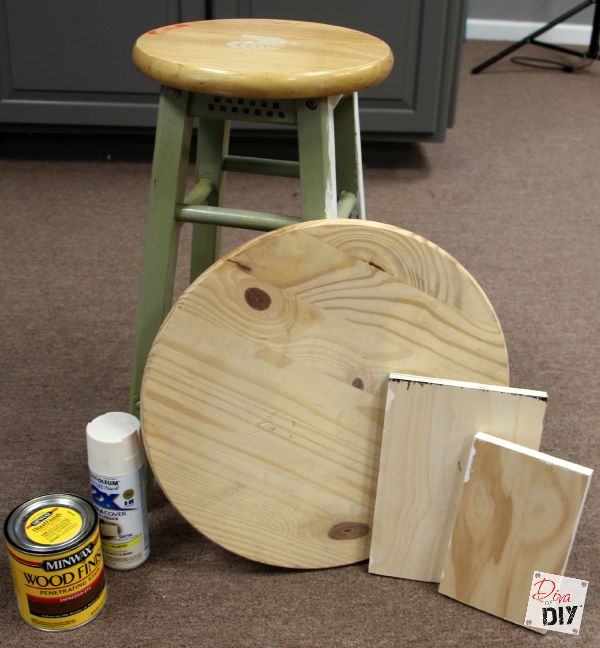 How To An Old Bar Stool, Upcycle Wooden Bar Stools