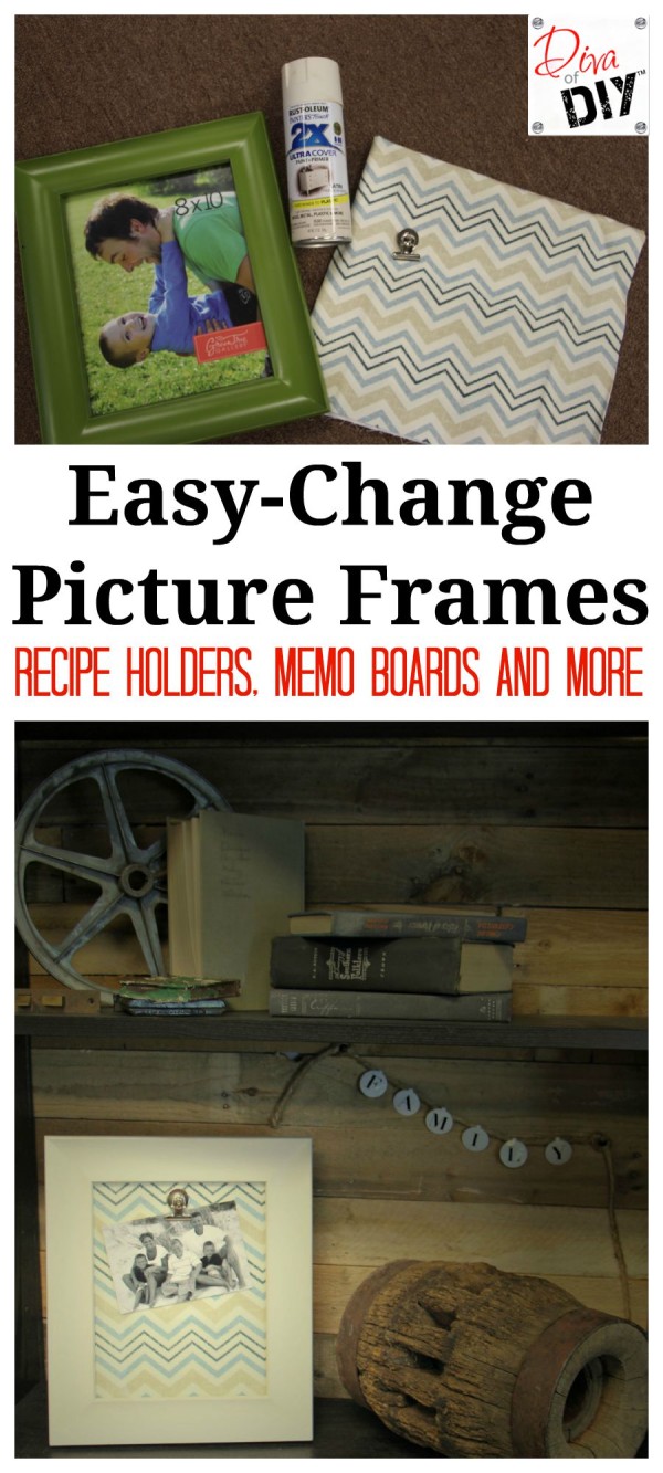 easychange picture frames Diva of DIY