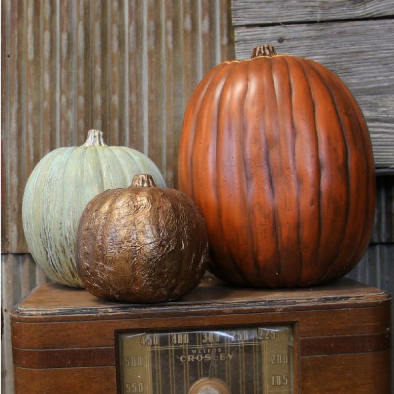 How to Make a Realistic Faux Pumpkin