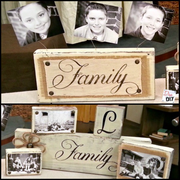 Easy DIY Gifts:  How To Make Photo Blocks