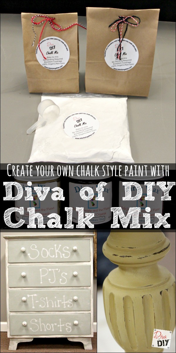 How to Make Affordable Chalk Style Paint