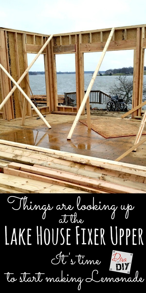 Welcome once again to our Lake House Fixer Upper Series. This is the 5th installment and we are ready to see the plans and get the walls up! Our progress...