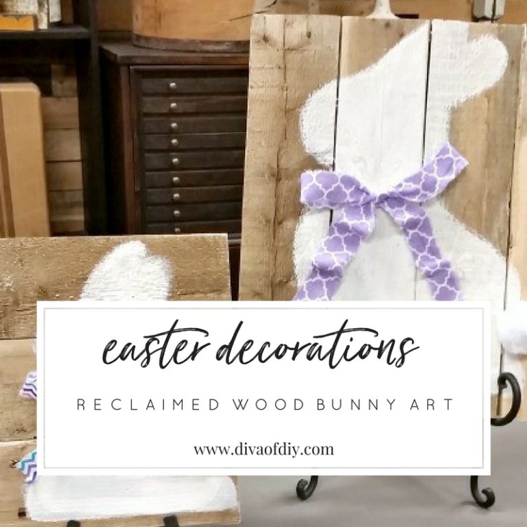 Easter Decorations: How to Make Bunny Art