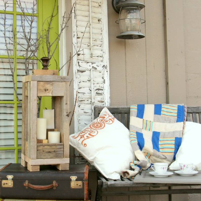 Easy Outdoor Decor: How to Make Lanterns from Scrap Wood