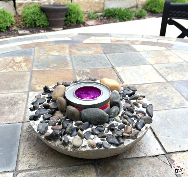 Friend and Family gatherings are one of the best parts of life! Spice up your outside entertaining with these table top fire pit bowls. Easy DIY tutorial!