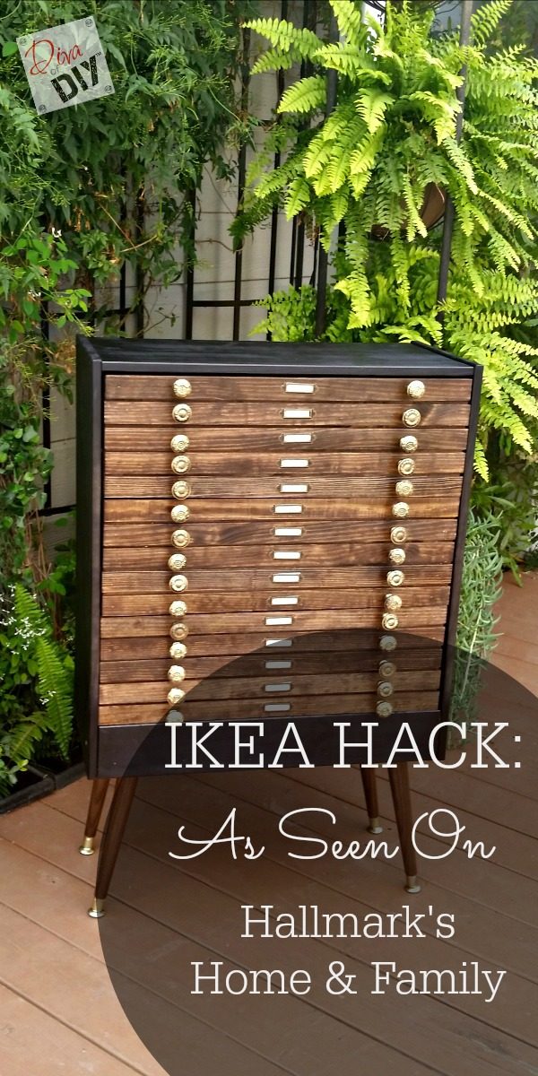 This custom IKEA Hack dresser only looks expensive.  You can have the look of high-end furniture without the heavy price tag. Dresser makeover diy is for you