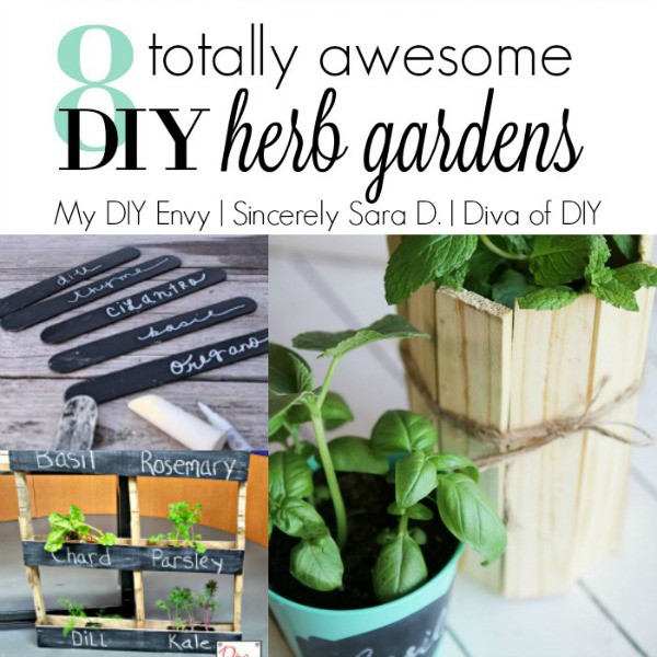 Talk DIY to Me #2 Featuring DIY Herb Garden Ideas