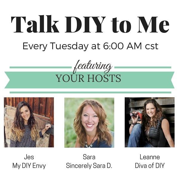 Come see the best DIY projects every Tuesday!