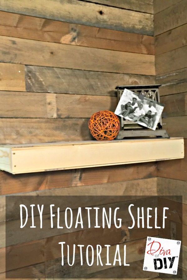 Easy DIY Floating Shelves - DIY Floating Shelves Tutorial