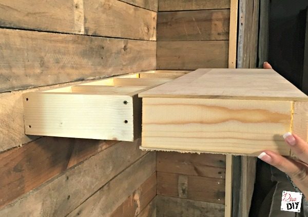 Diy Shelf How To Make An Easy Floating, Floating Shelves Plywood