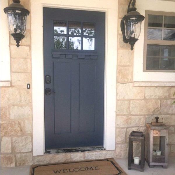 Painting your front door is one of the easiest ways to boost your curb appeal! Using the right products and picking the right door color is important!