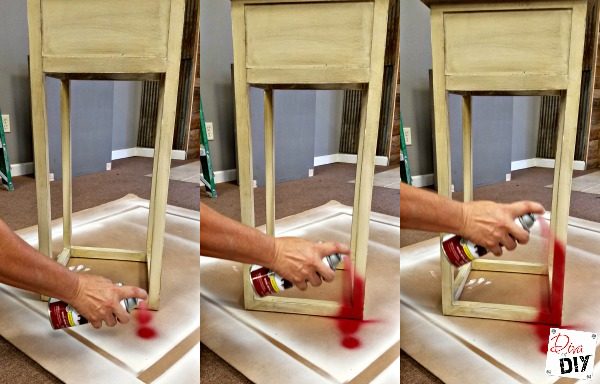 How to Paint Furniture? There are lots of ways but one of my favorites is spray painting! Spray painting furniture is a quick and easy diy project. Pro tips