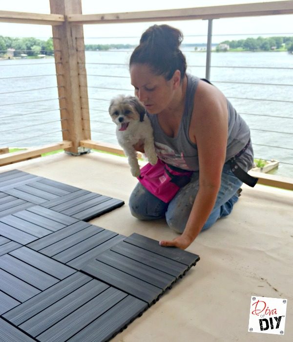 See how easy it is to transform your outdoor living space floor with UltraShield QuickDeck tiles from Builder Direct! Outdoor deck flooring for any surface!