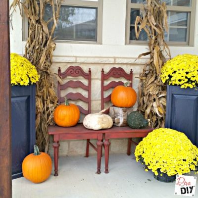 5 Simple Steps For Fall Porch Decorating | Diva of DIY