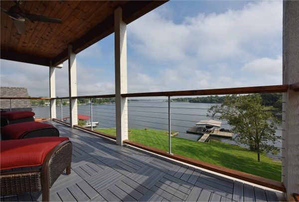 Outdoor Living Space With Deck Tiles, Kontiki Deck Tiles