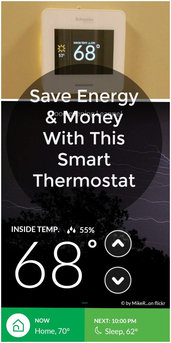 Are your energy bills too high? You can gain control of your heating/cooling costs with this wifi smart thermostat. Perfect energy saving tips and idea! #ad