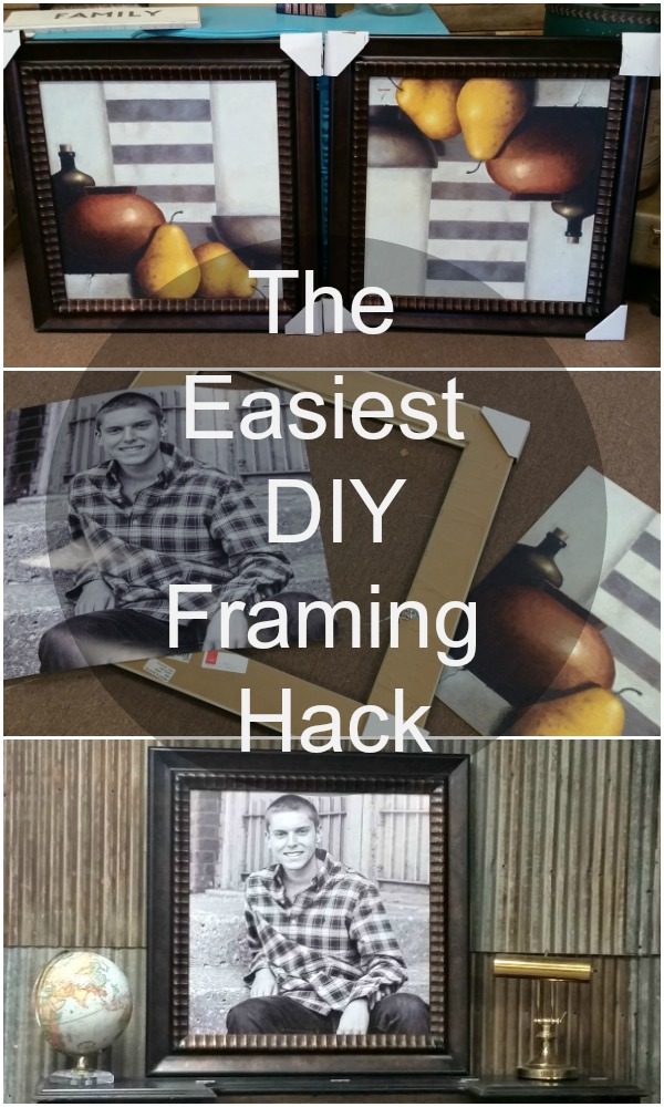 Who doesn't love to see picture frames on the walls of their home of their loved ones? Check out this budget friendly oversized diy picture framing project! 