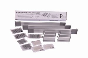 Adjustable drawer organizer to hold everything