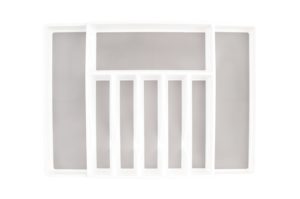 find these adjustable drawer organizers online