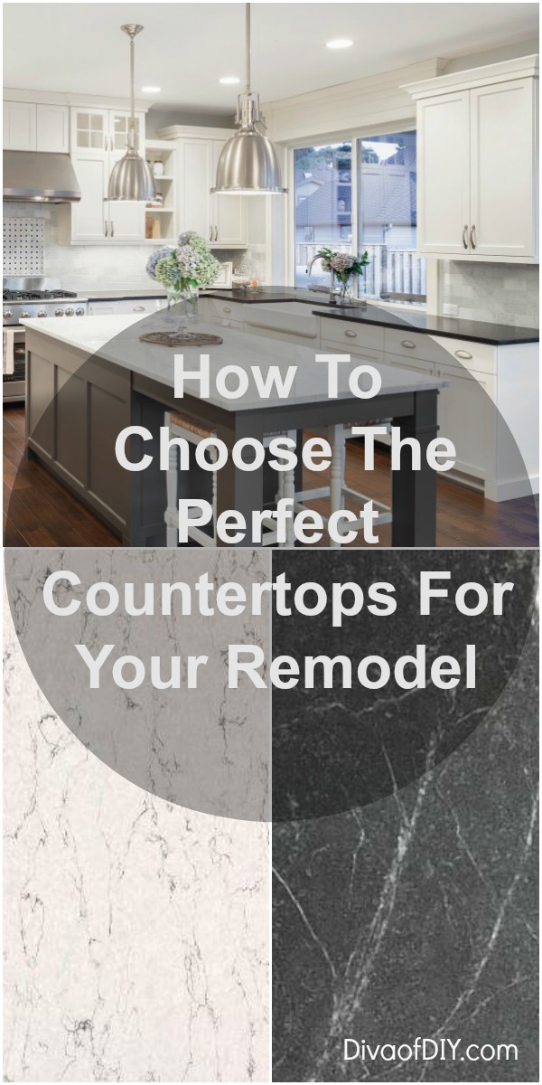 Don't get overwhelmed with kitchen remodeling ideas. Deciding on your kitchen countertops is a great place to start! The perfect remodeling kitchen ideas!