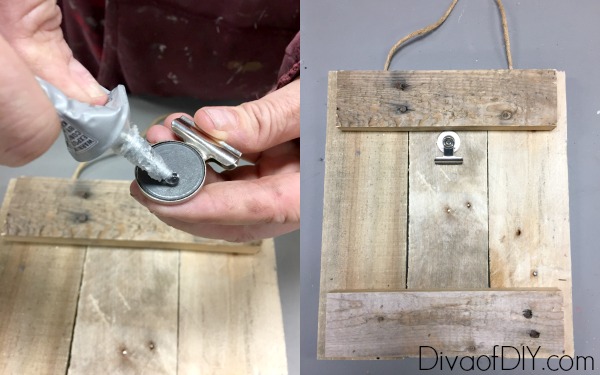 Picture frame ideas that are great for gifts and basically free! This picture frame diy is made out of pallet wood. Great farmhouse style decorating project