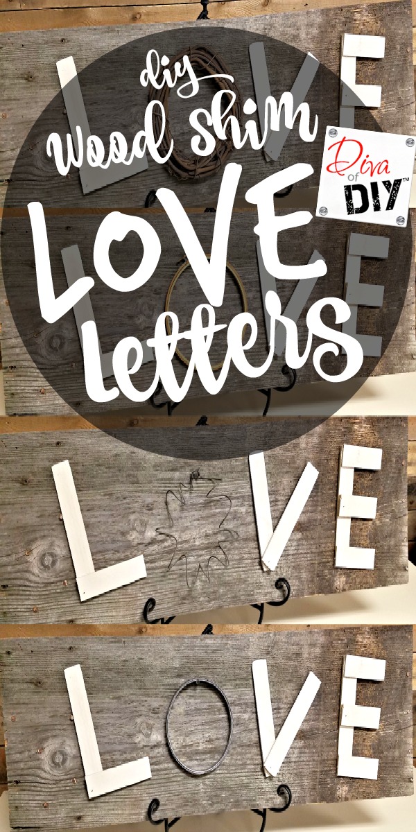Reclaimed wood projects fit perfect with farmhouse style decorating. These diy wooden letters are the perfect match for a reclaimed wood sign or diy project
