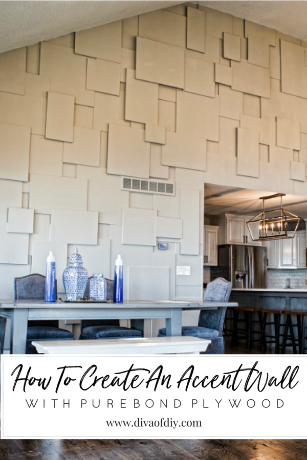 How to create an accent wall using plywood