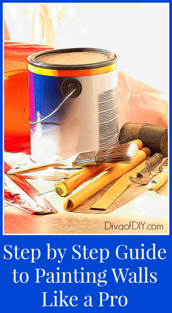 Painting Walls Like A Pro The Prep Is The Key To Success Diva Of DIY   Painting Walls Like A Pro 