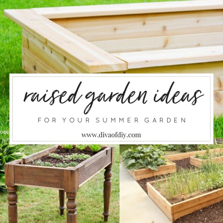 DIY Raised Garden Ideas for Your Summer Garden