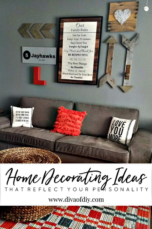 Ideas for decorating a home that reflects your personality