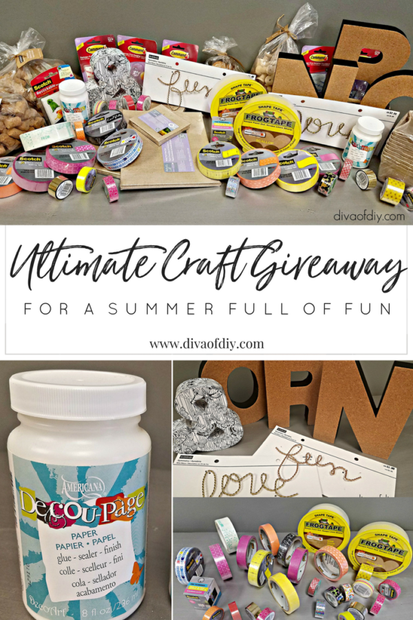 The Ultimate Summer Crafting Giveaway