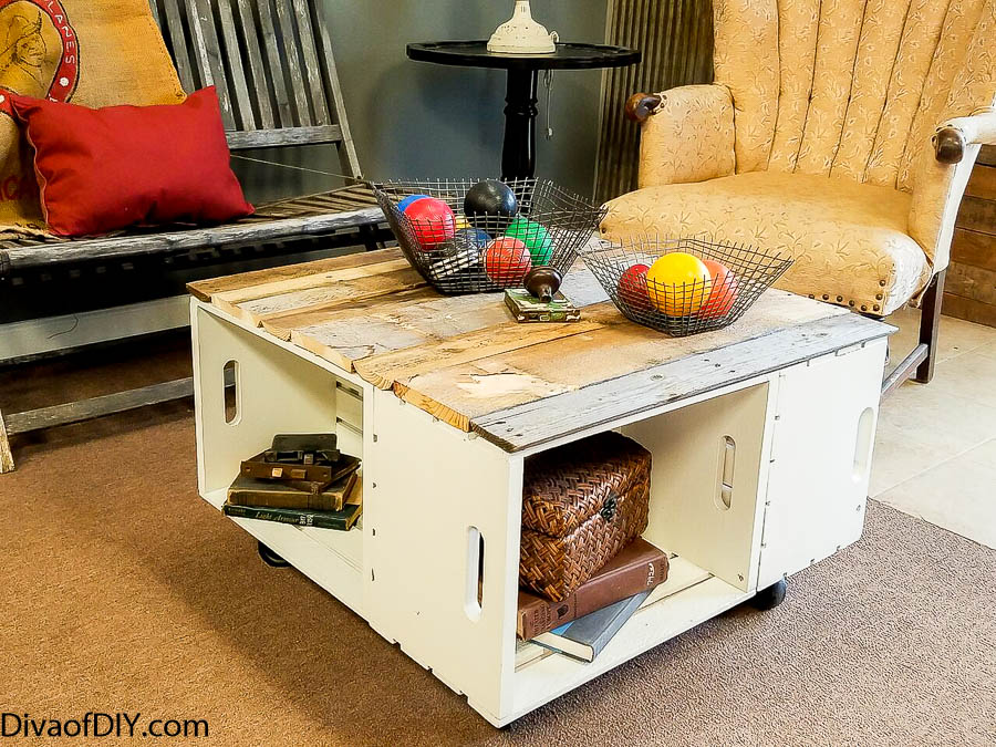 DIY Home Decor Coffee Table with Storage-26 | Diva of DIY